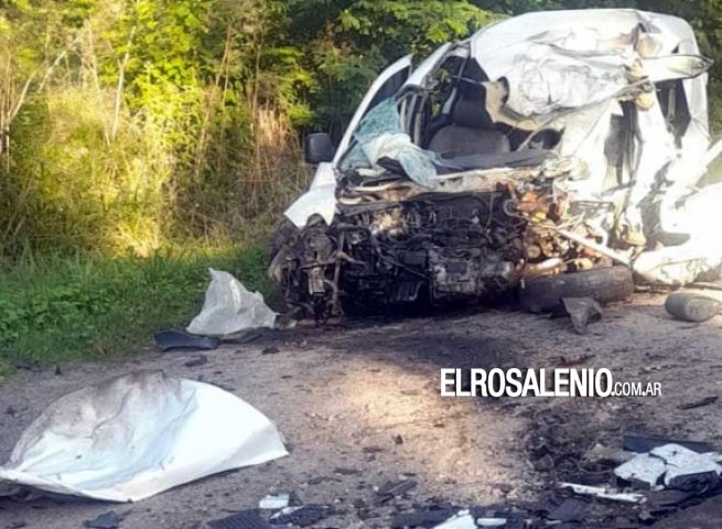 Choque frontal con saldo fatal en ruta 3