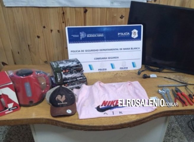 Detenido por un robo: Había salido de la cárcel hace 4 meses 