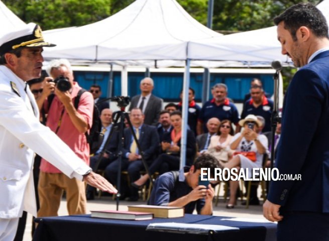 El contraalmirante Carlos Allievi es el nuevo jefe de la Armada