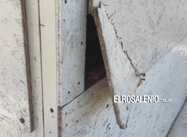 Vandalismo en un puesto de guardavidas de Pehuen