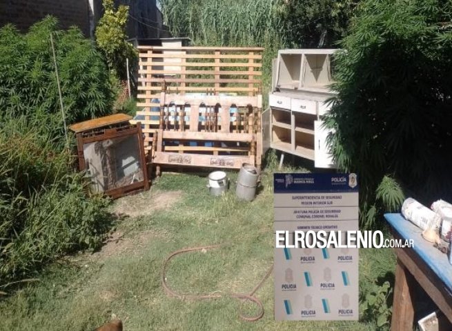 La policía realizó un allanamiento por el robo a una vivienda