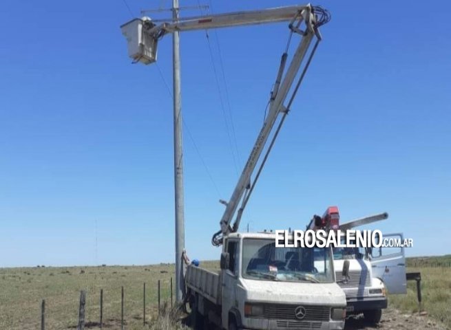 Gran parte de la zona norte continúa sin electricidad
