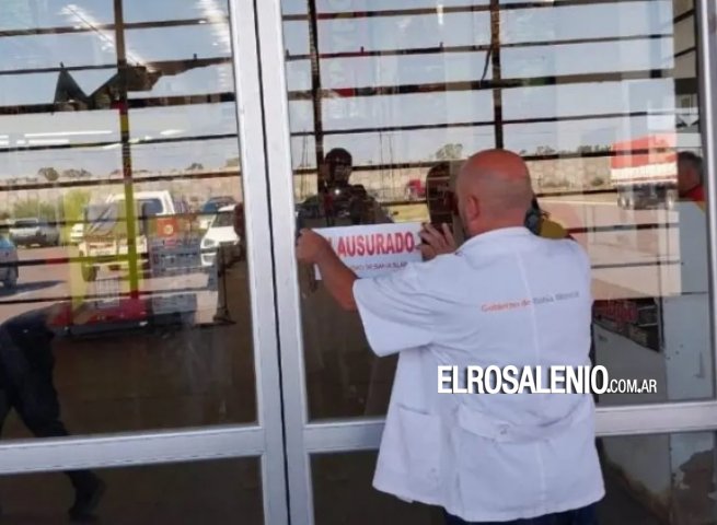 Clausuraron un supermercado mayorista por falta de higiene