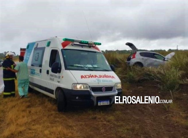 Volcó camino a Pehuén-Có