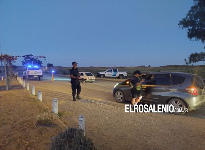 Una alcoholemia positiva en un control policial de Pehuen Co