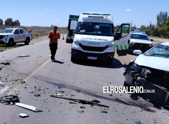 Fuerte accidente en una de las entradas a Bahía Blanca 