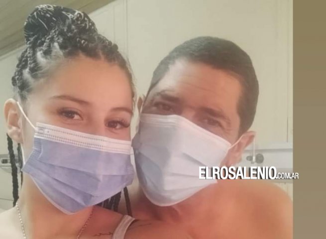 Hizo una rifa para juntar dinero para el tratamiento de su papá