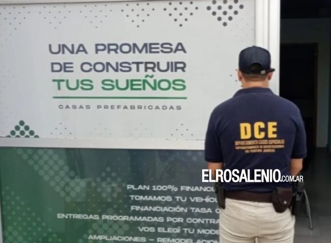 La Justicia ordenó allanamientos por estafas con casas prefabricadas