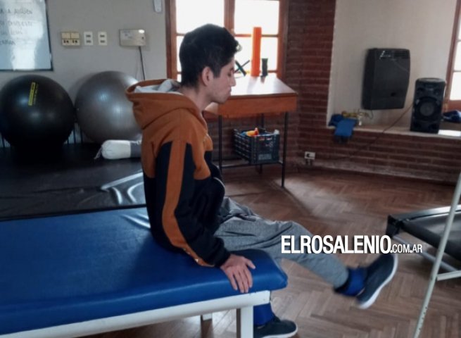 Mi hijo sigue de pie gracias a la comunidad que siempre nos ayudó”