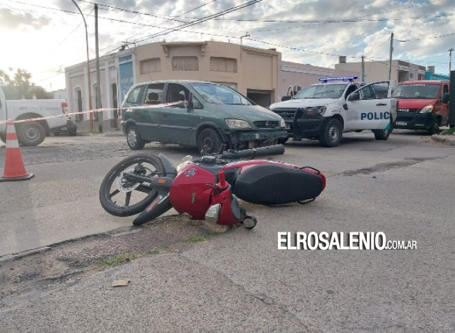 Otra persona derivada al hospital por un accidente en la vía pública