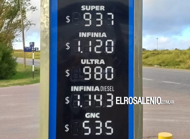 Otro aumento de combustibles