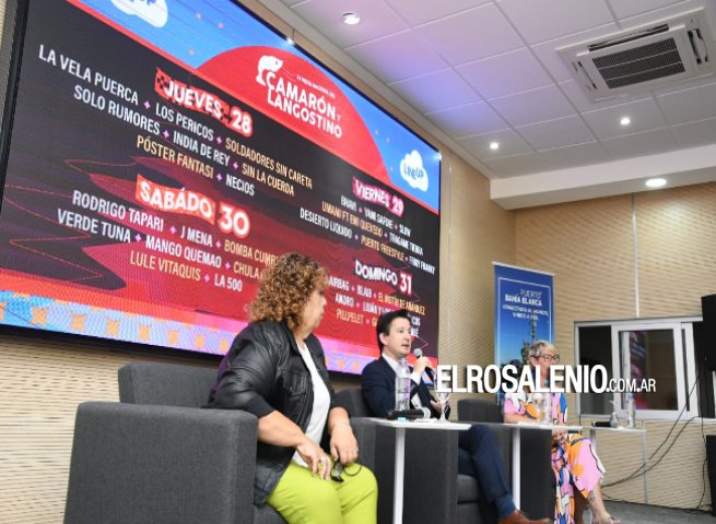 Lanzan la 33° edición de la Fiesta Nacional del Camarón y Langostino