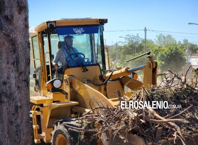 Limpieza y acondicionamiento de la Plaza de Gottling 