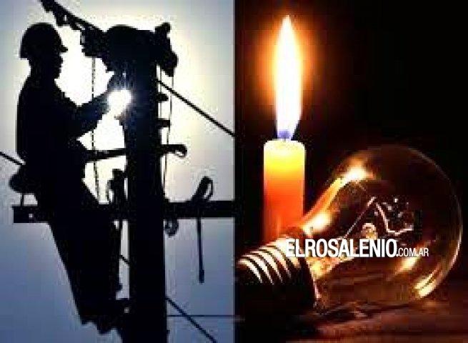 Corte de energía para mañana 