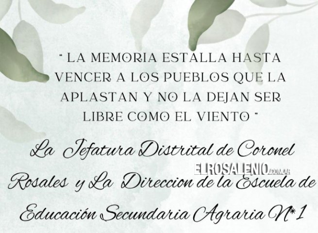 El Acto Distrital será el 22 de marzo en Bajo Hondo