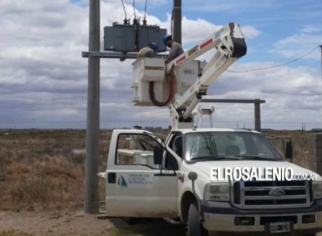 Corte de energía programado para zona rural