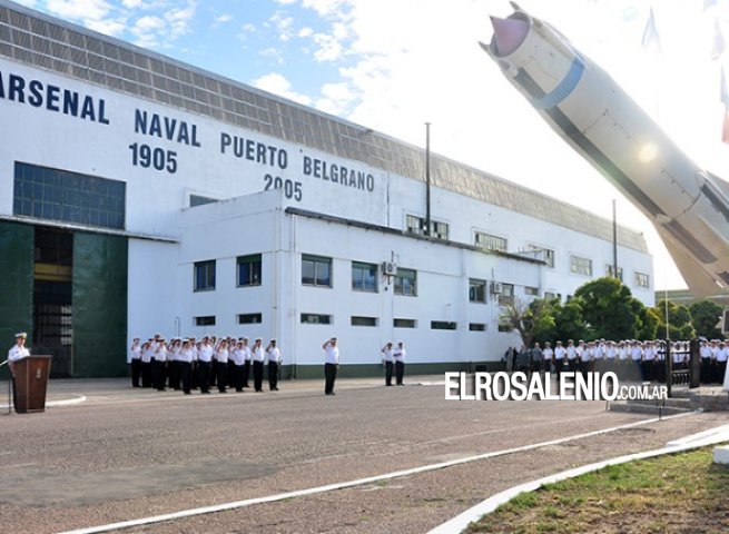 Arsenal Naval Puerto Belgrano festejó aniversario y recibió visita de autoridades