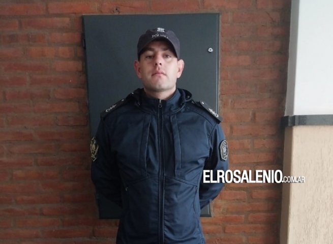 La emoción del policía puntaltense que ayudó a salvar la vida a nena de 2 años