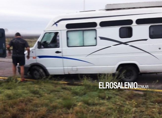 Sin heridos de gravedad resultó un accidente cerca de Bajo Hondo