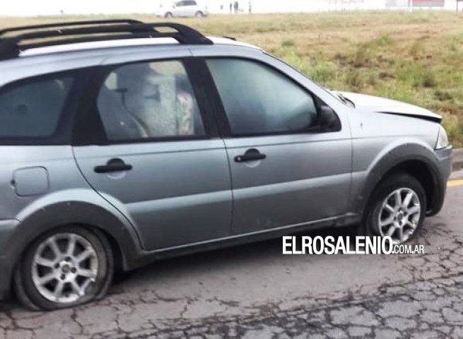 Sin heridos de gravedad resultó un accidente cerca de Bajo Hondo