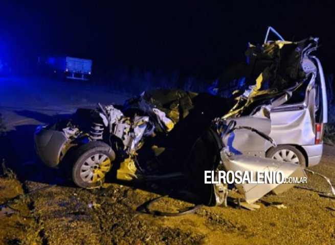 Un muerto y un herido por un choque frontal en la Ruta 76