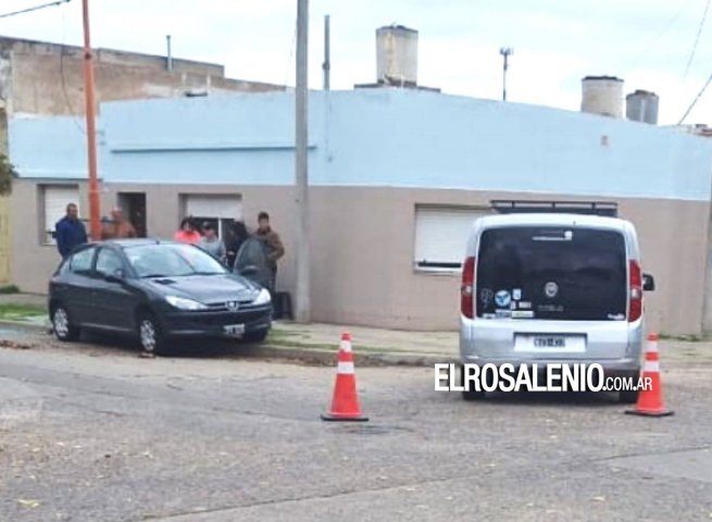 Accidente sin heridos generó presencia policial