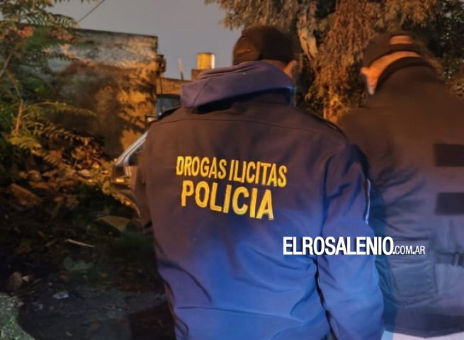 Un hombre fue aprehendido por tener marihuana y cocaína para la venta