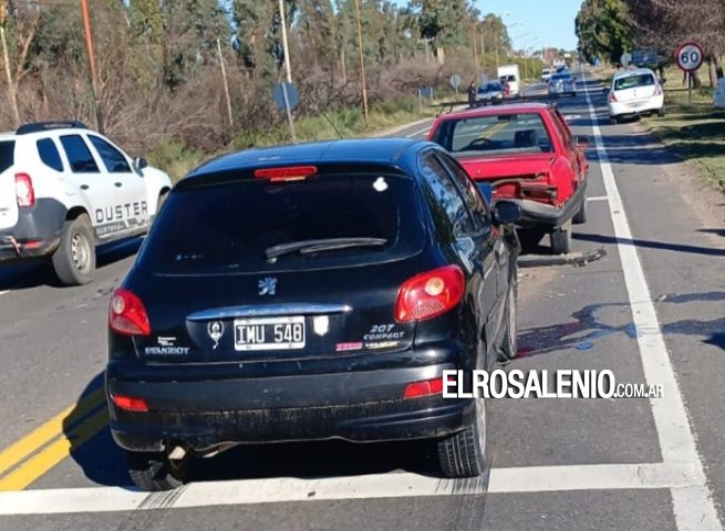 Otra vez la ruta 229: esta vez choque en cadena