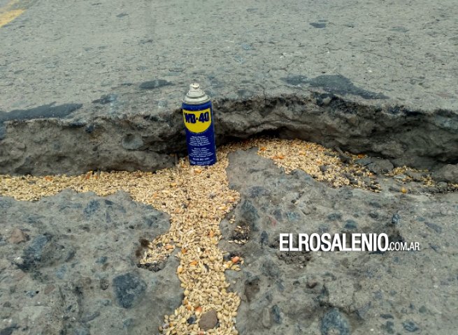 Cada vez más roturas sin reparación en la autopista de Ruta 3