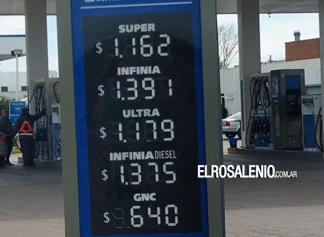 Aumentaron los combustibles: cuánto cuestan el litro de nafta y gasoil a partir de hoy
