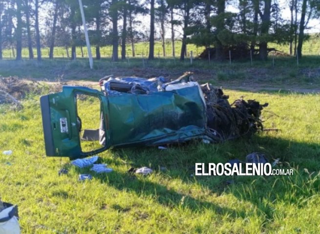 Ruta 3 sur: un joven murió al chocar un camión y un utilitario 
