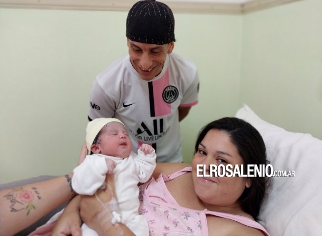 Nació Maia, la primera bebé de Punta Alta