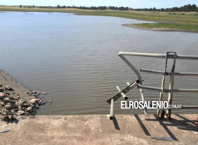 Hallaron el cuerpo del conductor que cayó con su camioneta al dique Paso de las Piedras