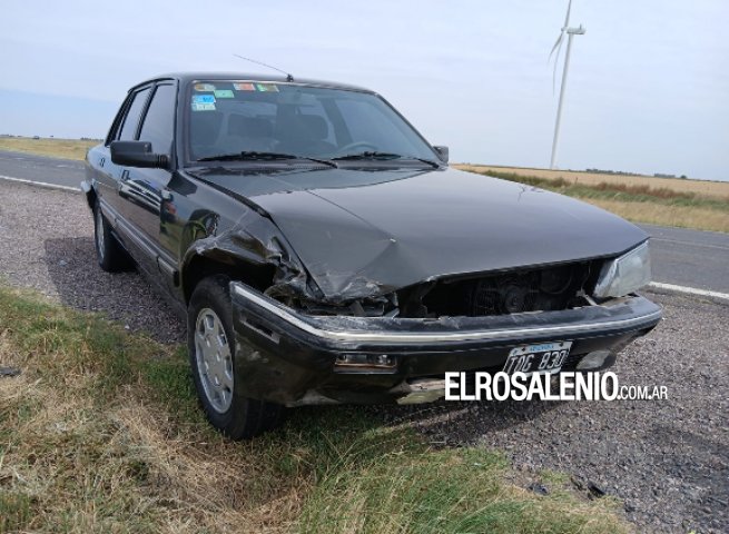 Nuevo accidente en el cruce de la Ruta 3 y Ruta 3 vieja