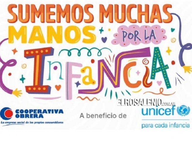 La Cooperativa inició campaña de aporte solidario a beneficio de UNICEF