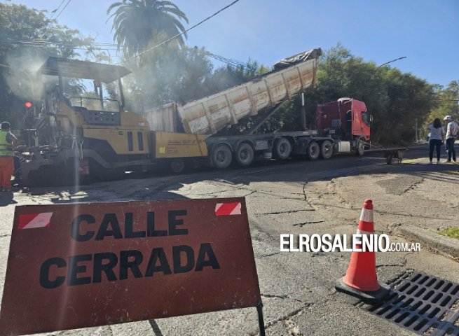 Comenzó la pavimentación del Pasaje Gutiérrez