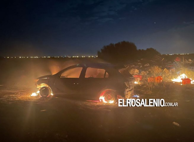 Abandonaron y prendieron fuego el Gol Trend que había sido robado la semana pasada