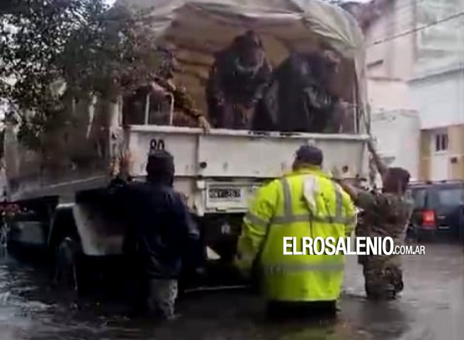 No hubo que lamentar víctimas fatales, ni heridos de consideración por la tormenta en Rosales