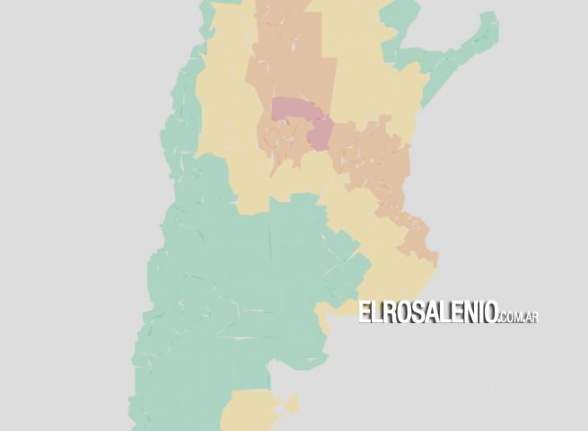 Alerta amarillo por fuertes vientos en Rosales y la región para el sábado