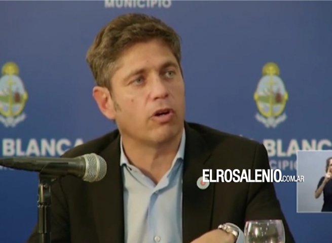 Kicillof pidió que una parte del nuevo acuerdo con el FMI sea destinado a Bahía Blanca