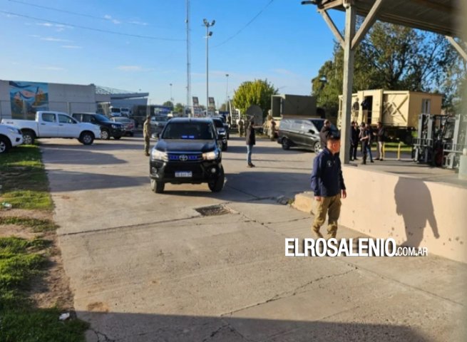 El presidente Javier Milei llegó a Bahía Blanca 