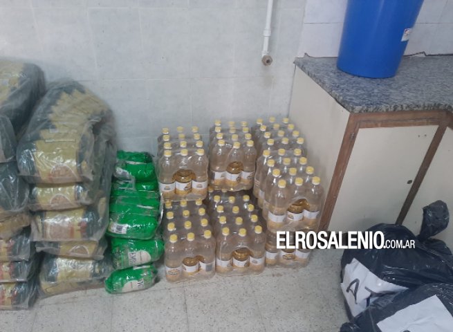 ATE recibió donaciones de todo el país y las entrega en Punta Alta y Bahía Blanca