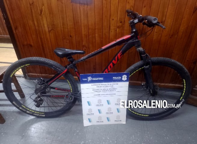 Hallazgo de dos bicicletas sustraídas en nuestra ciudad