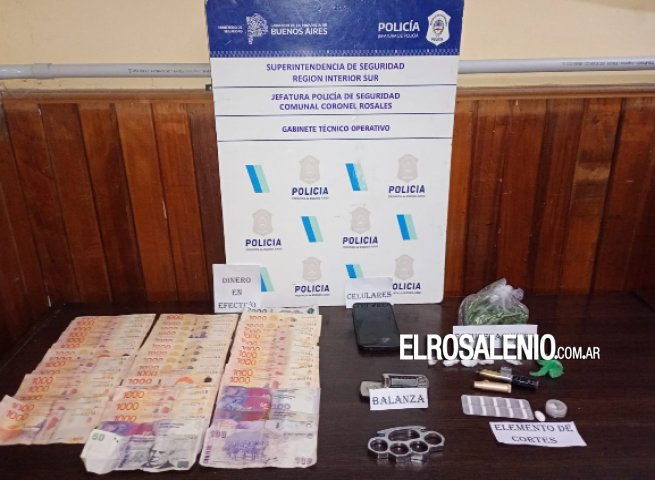  Motociclista iba en contramano, cuando lo interceptaron tenía marihuana y cocaína