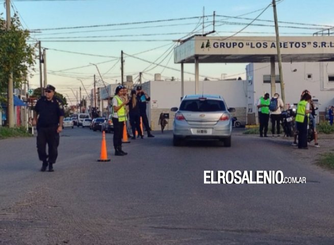 Megaoperativo de control: 16 infracciones y 12 vehículos secuestrados