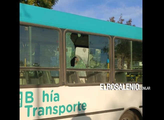 Suspenden el servicio de colectivos en Bahía Blanca tras los ataques a piedrazos 