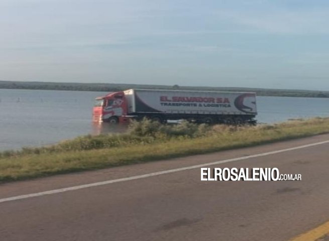 Un camionero se descompensó en la ruta 3 y terminó en el Salitral de la Vidriera 