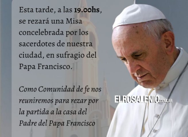 Misa en honor al Papa Francisco en María Auxiliadora