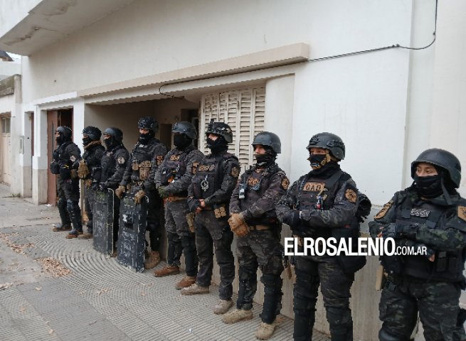 Allanamiento en el centro de la ciudad