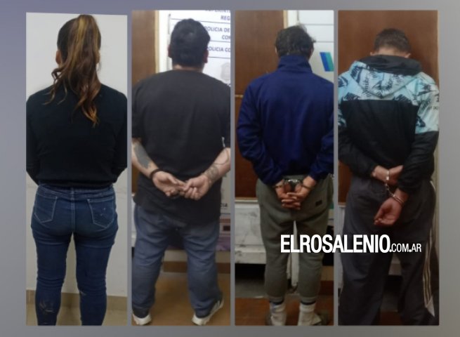 Allanamientos en barrio Laura: Hubo aprehendidos y recuperaron objetos robados